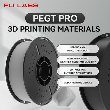 FULABS Filament PETG Pro Filaments 3D Printer Filament 1.75mm 1KG Spool Material