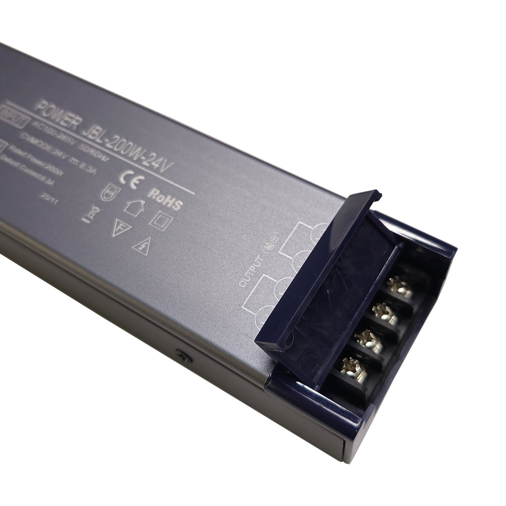 Ultra LED Power Supply AC To DC12V/24V 100W 200W 300W 400W LED Strip Lighting Transformer