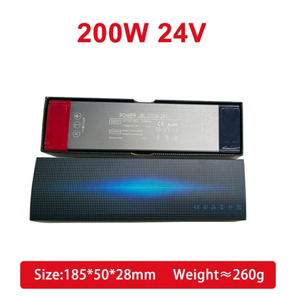 Ultra LED Power Supply AC To DC12V/24V 100W 200W 300W 400W LED Strip Lighting Transformer