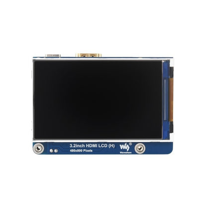 Waveshare 3.2inch HDMI IPS LCD Display Compatible with Raspberry Pi 4B/3B+/3A+/2B/B+/A+/Zero/Zero W/WH/Zero 2W CM3+/4 Series Boards 480×800 Resolution No Touch Supports Jerson Nano