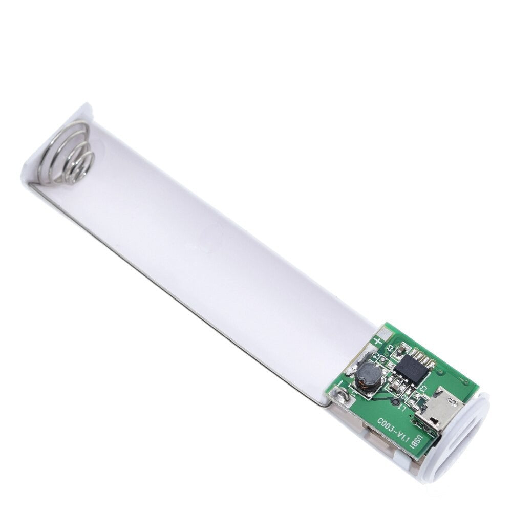 1pcs Power Bank DIY Kit Storage Case Box Free welding Suit 1X 18650 Battery 5V 1A USB smart phone External Charger