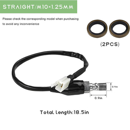 Motorcycle Hydraulic Switch Brake Tail Light Switch Universal M10×1.25mm M10×1.0mm