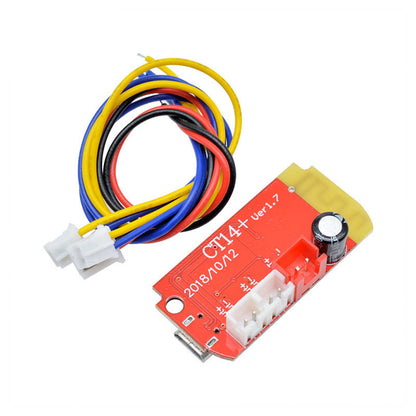 Fulabs CT14 Micro 4.2 Stereo Bluetooth Power Amplifier Board Module 5VF 5W+5W Mini with Charging Port for Refitting Idle Sound Box