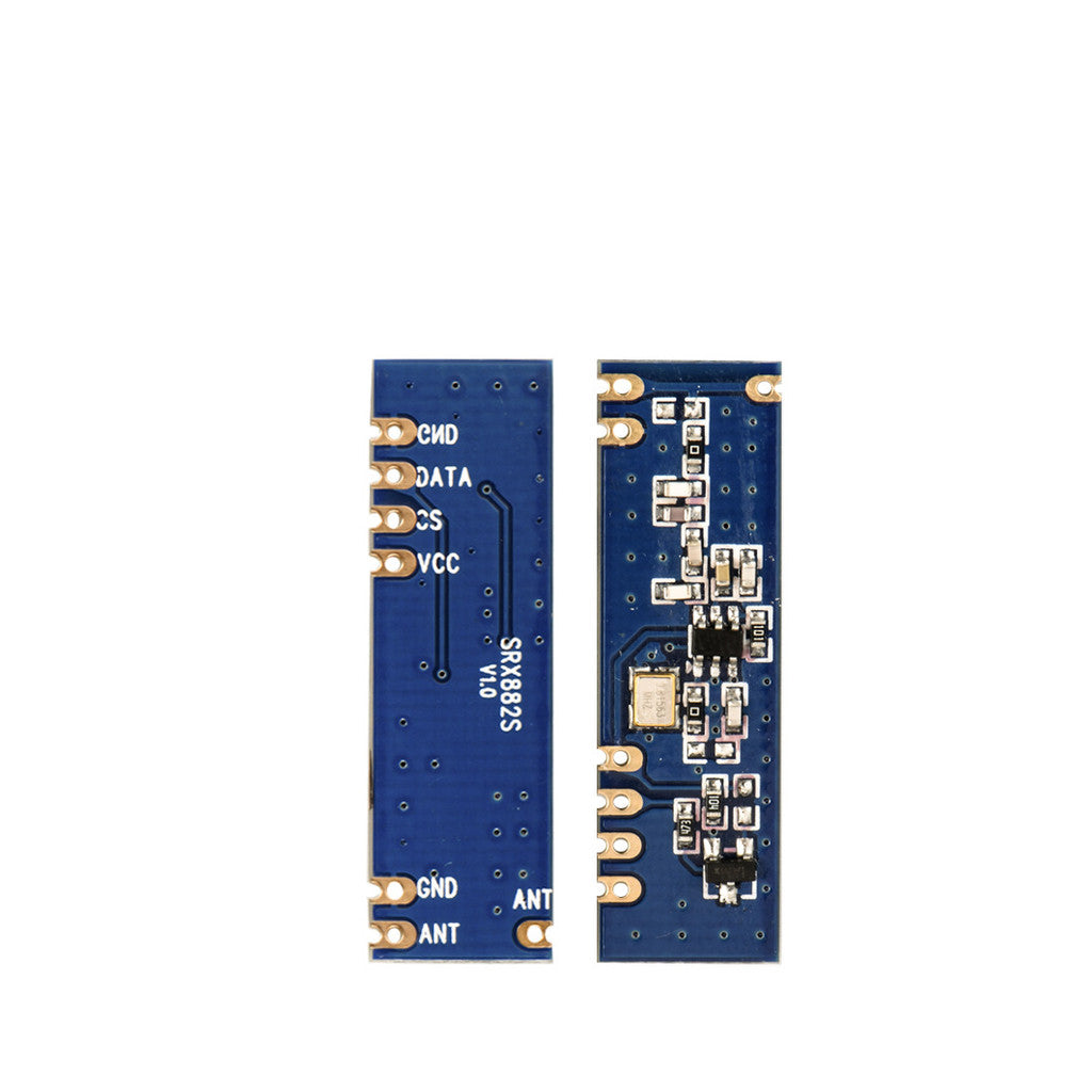 Fulabs 433MHz 100 Meters Wireless Module Kit ASK Transmitter STX882 + ASK Receiver SRX882 + 2Pcs Copper Spring Antenna