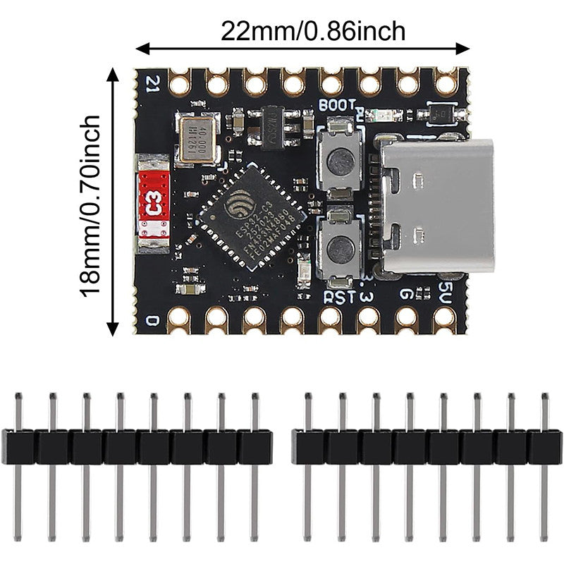 Fulabs ESP32-C3 ESP32-S3 ESP32-H2 ESP32-C6 Development Board ESP32 C3 SuperMini WiFi Bluetooth ESP32C3 Expansion board