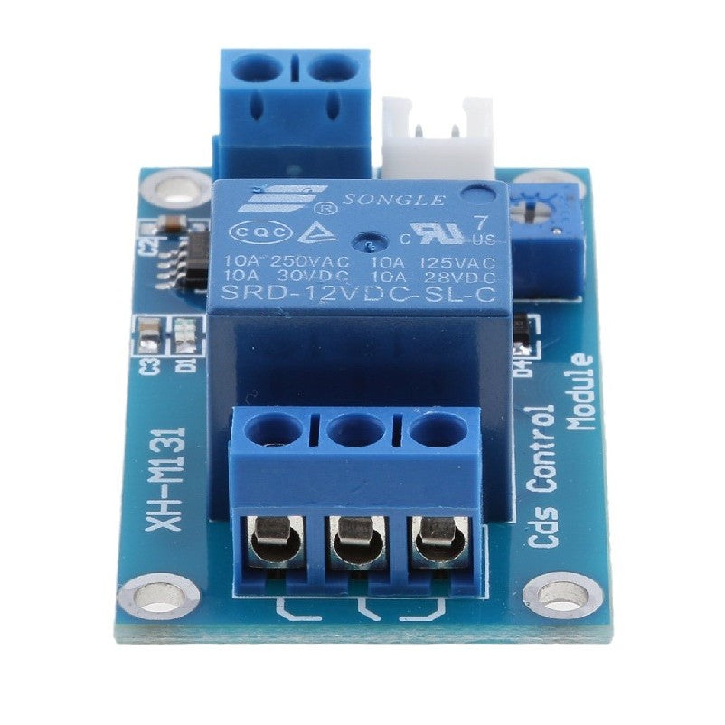 1pcs XH-M131 DC 5V-24V 10A Light Control Switch Photoresistor Relay Module Detection Sensor brightness Automatic Control Module