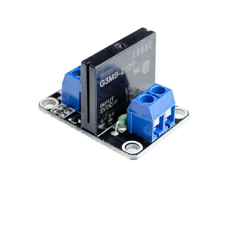 Fulabs 1 Channel 5V DC Solid State Relay Module Board Low Level Solid State Relay Module 250V 2A