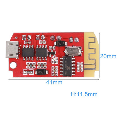 Fulabs CT14 Micro 4.2 Stereo Bluetooth Power Amplifier Board Module 5VF 5W+5W Mini with Charging Port for Refitting Idle Sound Box