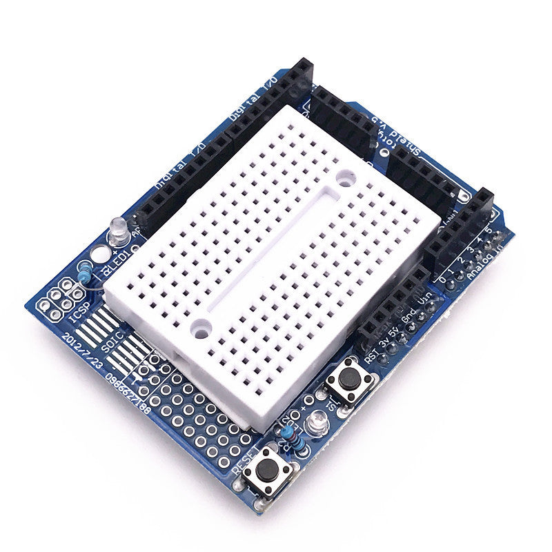 Fulabs UNO ProtoShield prototype expansion board with SYB-170 mini breadboard based For ARDUINO