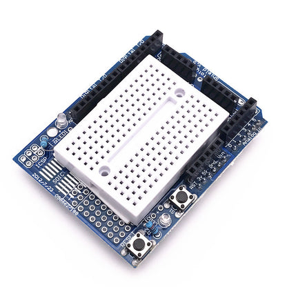 Fulabs UNO ProtoShield prototype expansion board with SYB-170 mini breadboard based For ARDUINO