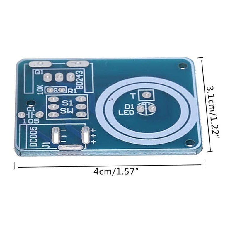 Fulabs BD243 Mini Tesla Coil Kit Magic Props DIY Parts Empty Lights Technology Diy Electronics BD243C DIY