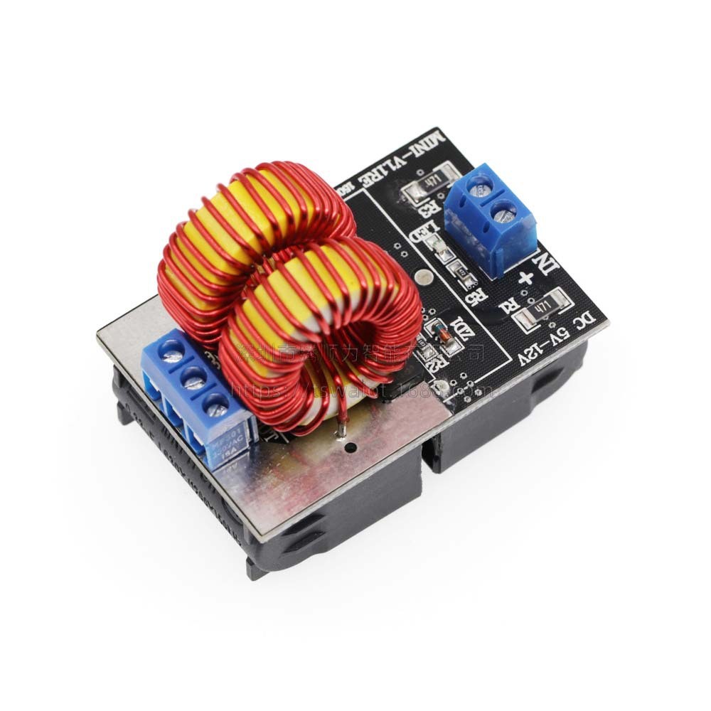 Mini Induction Heating Board 5-12V 120W Flyback Driver Heater DIY Cooker+ Ignition Coil