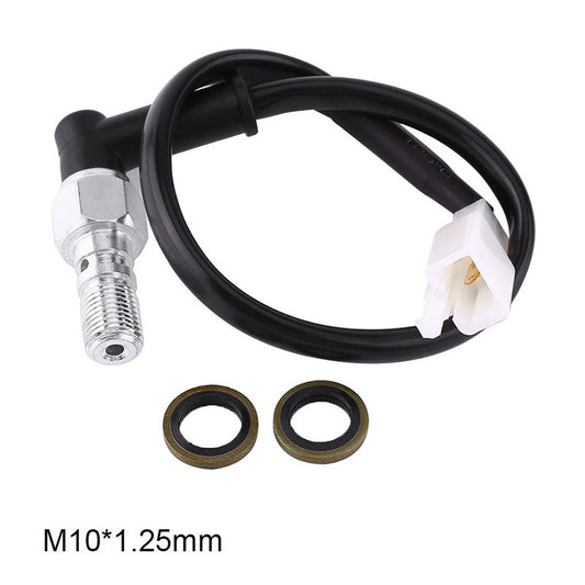 Motorcycle Hydraulic Switch Brake Tail Light Switch Universal M10×1.25mm M10×1.0mm