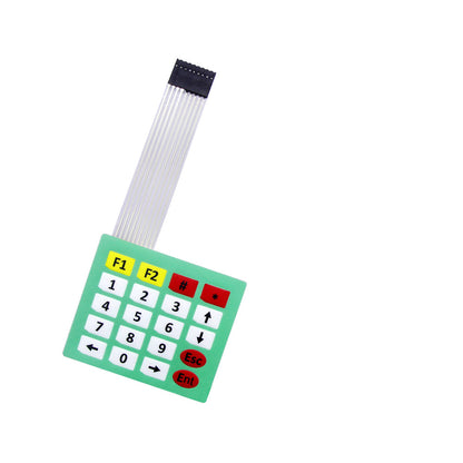 1pcs Keypad Keyboard Touch Button Switch Matrix Array Waterproof Membrane Arduino 1*4 4*4 4*5 16 Push Buttons
