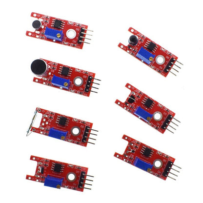 Fulabs 45 in 1 Sensors Modules Starter Kit better than 37in1 sensor kit 37 in 1 Sensor Kit UNO R3 MEGA2560