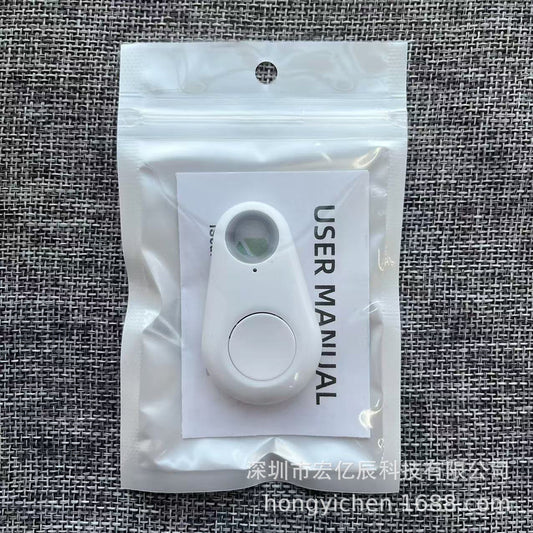 1pcs Universal Waterproof Positioning Device Hangable Position Finder Smart Mini GPS Alarm Tracker Anti Lost Phone Bluetooth Locator For Pets Kids Car Luggage Keys Wallet