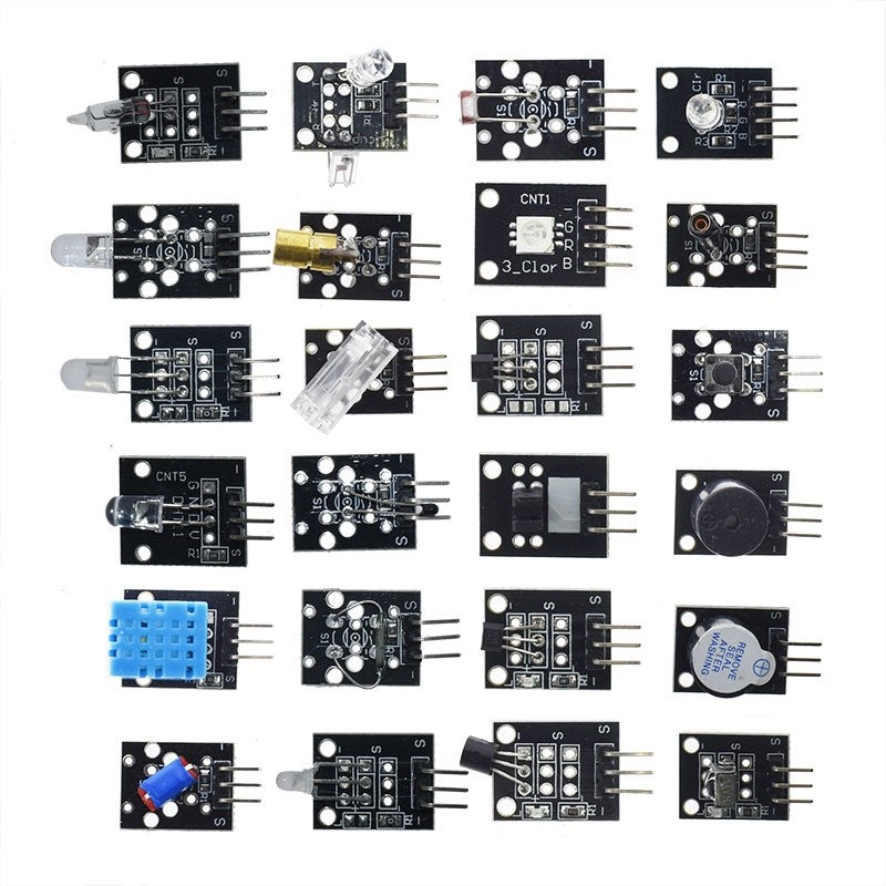 Fulabs 45 in 1 Sensors Modules Starter Kit better than 37in1 sensor kit 37 in 1 Sensor Kit UNO R3 MEGA2560