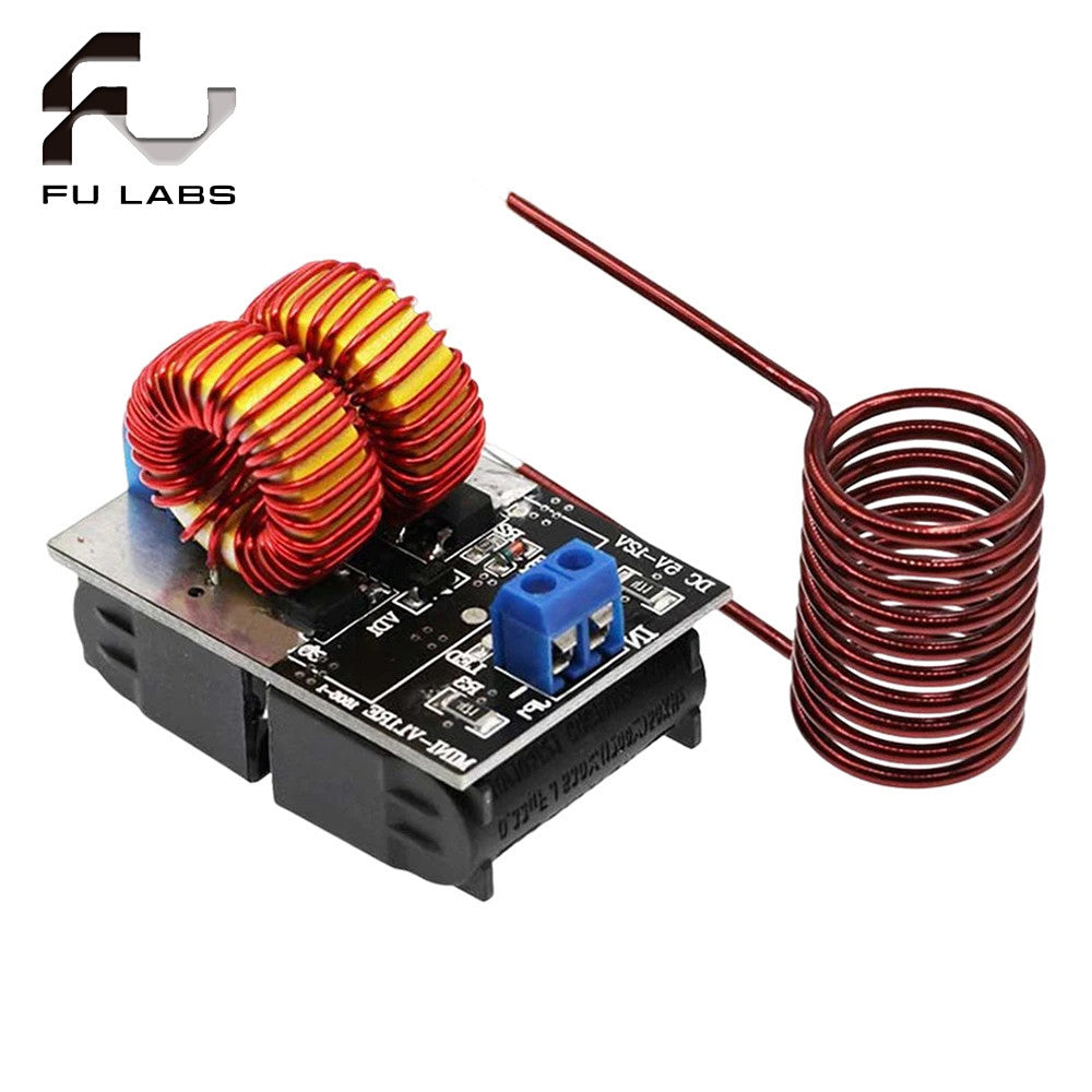 Mini Induction Heating Board 5-12V 120W Flyback Driver Heater DIY Cooker+ Ignition Coil