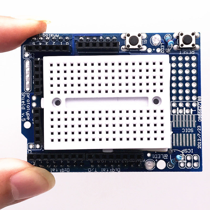 Fulabs UNO ProtoShield prototype expansion board with SYB-170 mini breadboard based For ARDUINO
