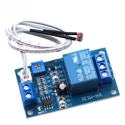 1pcs XH-M131 DC 5V-24V 10A Light Control Switch Photoresistor Relay Module Detection Sensor brightness Automatic Control Module