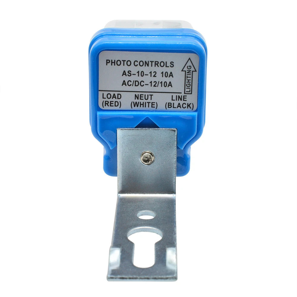 12V 24V 220V Automatic On Off Photocell Street Light Sensor Switch Auto Street Light Switch Night On Day Off Sensor Switches