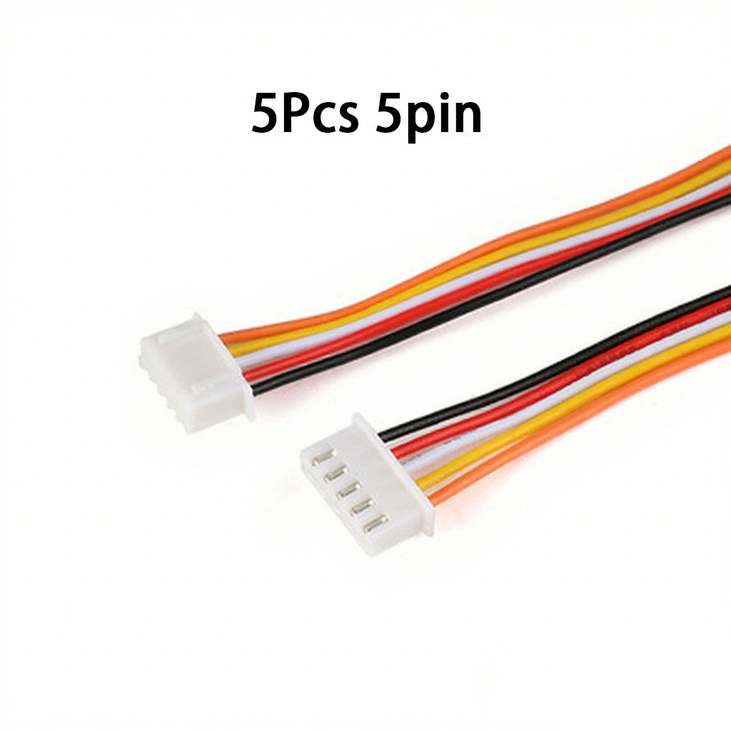 Fulabs 5pcs/lot 20cm 26AWG Lipo Balance Wire Extension Charged Cable Lead Cord for RC Lipo Battery charger 2S 3S 4S 5S 6S