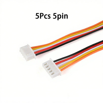Fulabs 5pcs/lot 20cm 26AWG Lipo Balance Wire Extension Charged Cable Lead Cord for RC Lipo Battery charger 2S 3S 4S 5S 6S