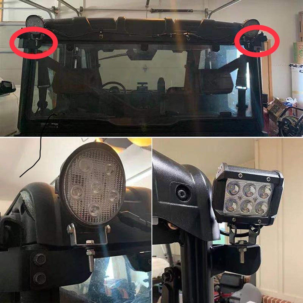 12W 18W 60W bar Headlight Led Motorcycle Headlight Work Light Fog Lamp12V-30V 20SMD For Motorcycle SUV Truck