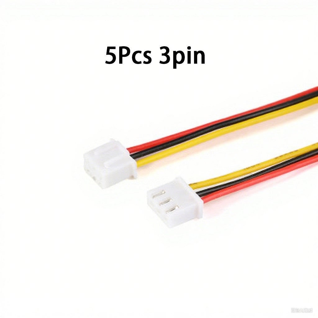 Fulabs 5pcs/lot 20cm 26AWG Lipo Balance Wire Extension Charged Cable Lead Cord for RC Lipo Battery charger 2S 3S 4S 5S 6S