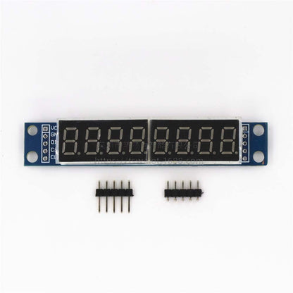 1pcs TM1637 4 Bits/TM1638/MAX7219 8 bit Digital LED Display Module 7 Segment 0.36Inch Clock RED Anode Tube Four Serial Driver