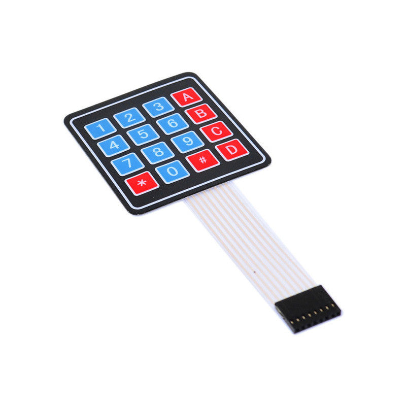 1pcs Keypad Keyboard Touch Button Switch Matrix Array Waterproof Membrane Arduino 1*4 4*4 4*5 16 Push Buttons