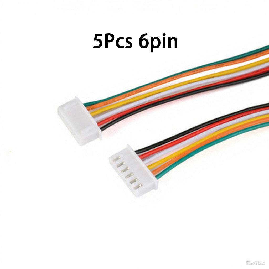 Fulabs 5pcs/lot 20cm 26AWG Lipo Balance Wire Extension Charged Cable Lead Cord for RC Lipo Battery charger 2S 3S 4S 5S 6S