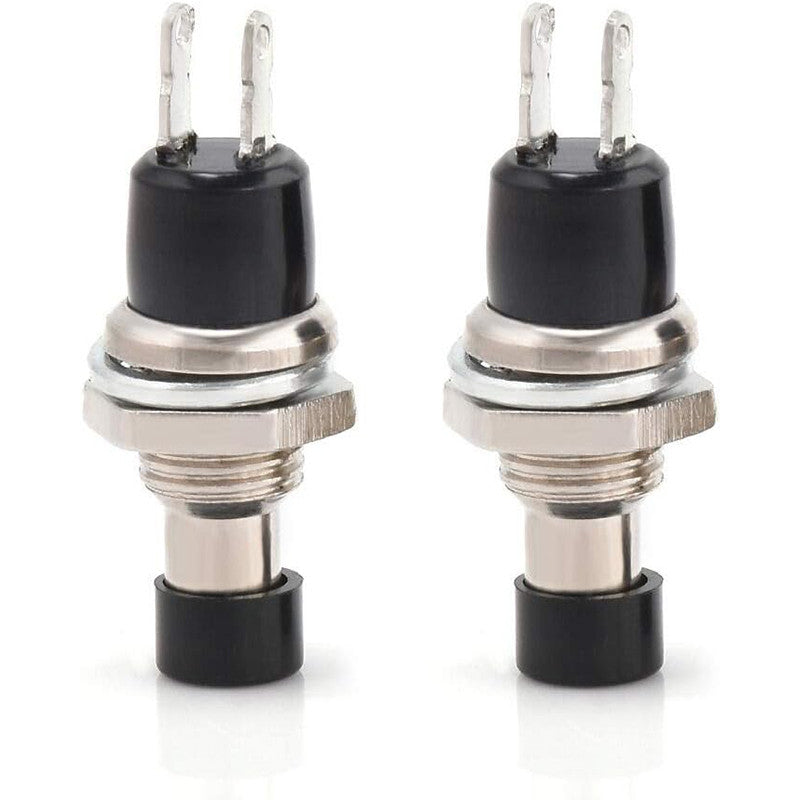 1PCS PBS-110 Black mini circular momentary button switch press to reset, PBS-110,7MM, micro switch, normally open