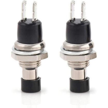 1PCS PBS-110 Black mini circular momentary button switch press to reset, PBS-110,7MM, micro switch, normally open