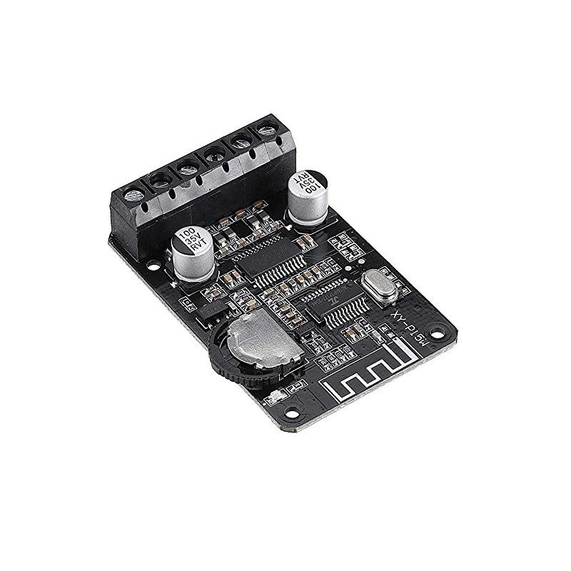 XY-P15W Stereo Bluetooth Power Amplifier Board 12V/24V High Power Digital Amplifier Module