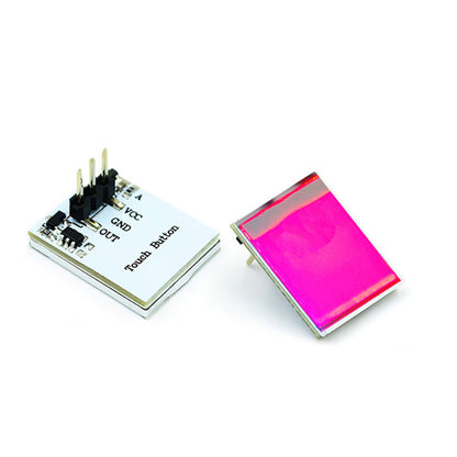 Fulabs Capacitive Touch Switch HTTM Touch Button Sensor Module Green Blue Red Yellow RGB Colorful Display Integrated Circuit