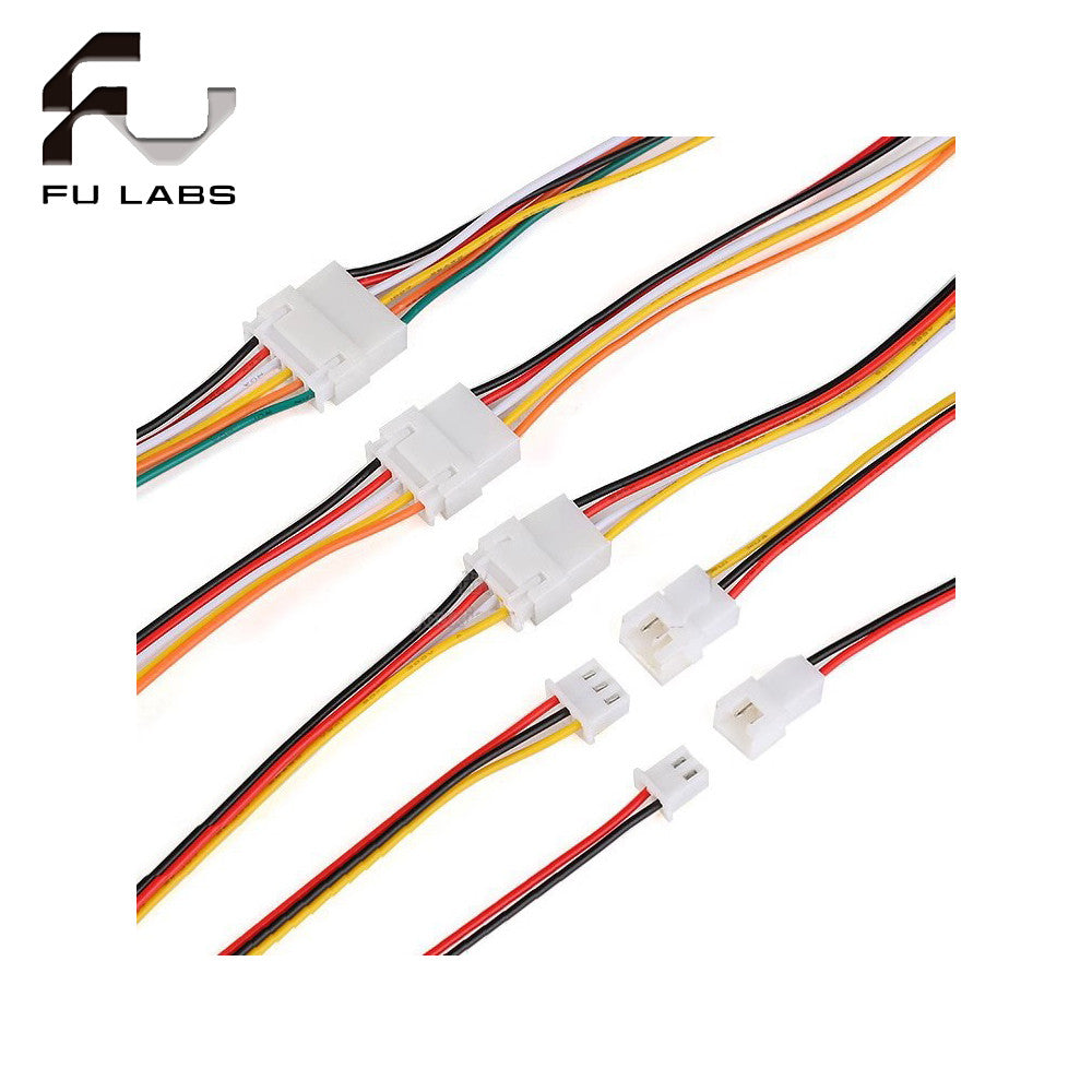 Fulabs 5pcs/lot 20cm 26AWG Lipo Balance Wire Extension Charged Cable Lead Cord for RC Lipo Battery charger 2S 3S 4S 5S 6S