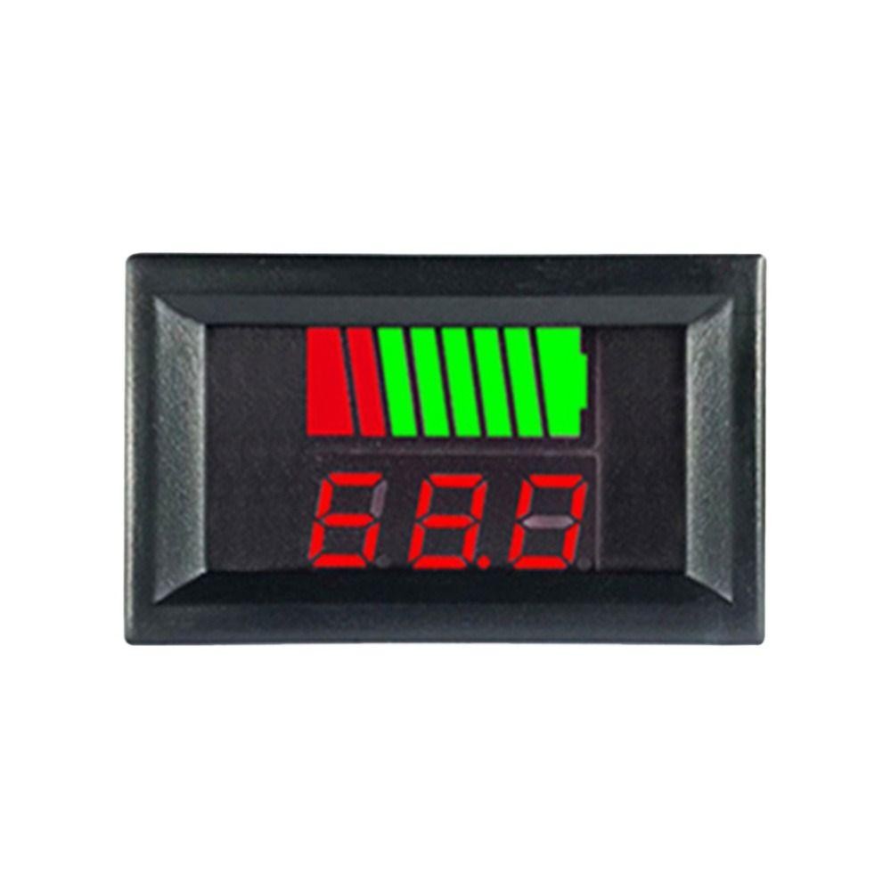 Fulabs Waterproof Lithium Battery Capacity Meter High Precision LED Voltmeter Tester 12V 24V 36V 48V 60V 72V 84V