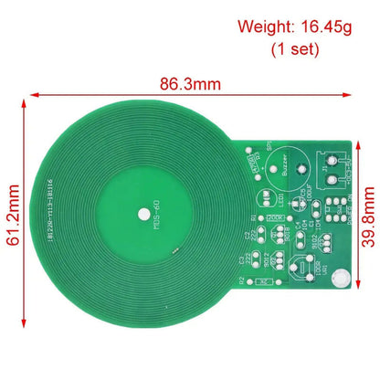Fulabs Metal Detector DIY Metal Detector Kit Electronic Kit Electronic DIY Welding Practice Board