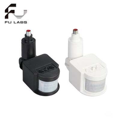 1pcs PIR Motion Sensor 220V 12V Detector Automatic Infrared 180 Degree Rotating