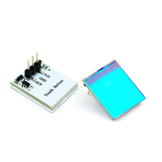 Fulabs Capacitive Touch Switch HTTM Touch Button Sensor Module Green Blue Red Yellow RGB Colorful Display Integrated Circuit