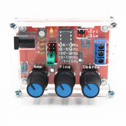 Fulabs XR2206 Function Signal Generator DIY Kit Sine/Triangle/Square Output Signal Generator Adjustable Frequency Amplitude