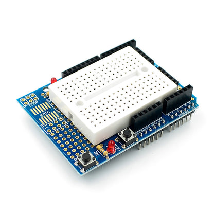 Fulabs UNO ProtoShield prototype expansion board with SYB-170 mini breadboard based For ARDUINO