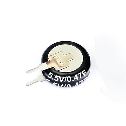 Fulabs 1PCS V type 5.5V Super capacitor 0.1F 0.22F 0.33F 0.47F 1F 1.5F 4.0F Button Farad capacitor