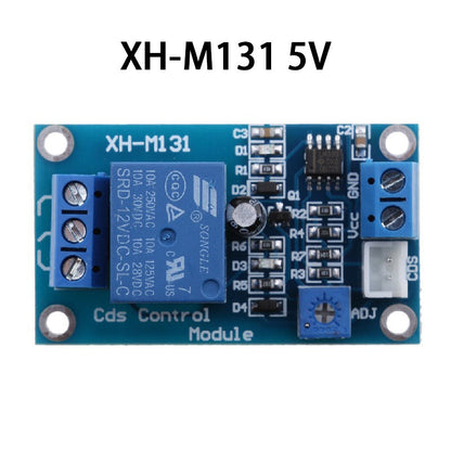 1pcs XH-M131 DC 5V-24V 10A Light Control Switch Photoresistor Relay Module Detection Sensor brightness Automatic Control Module
