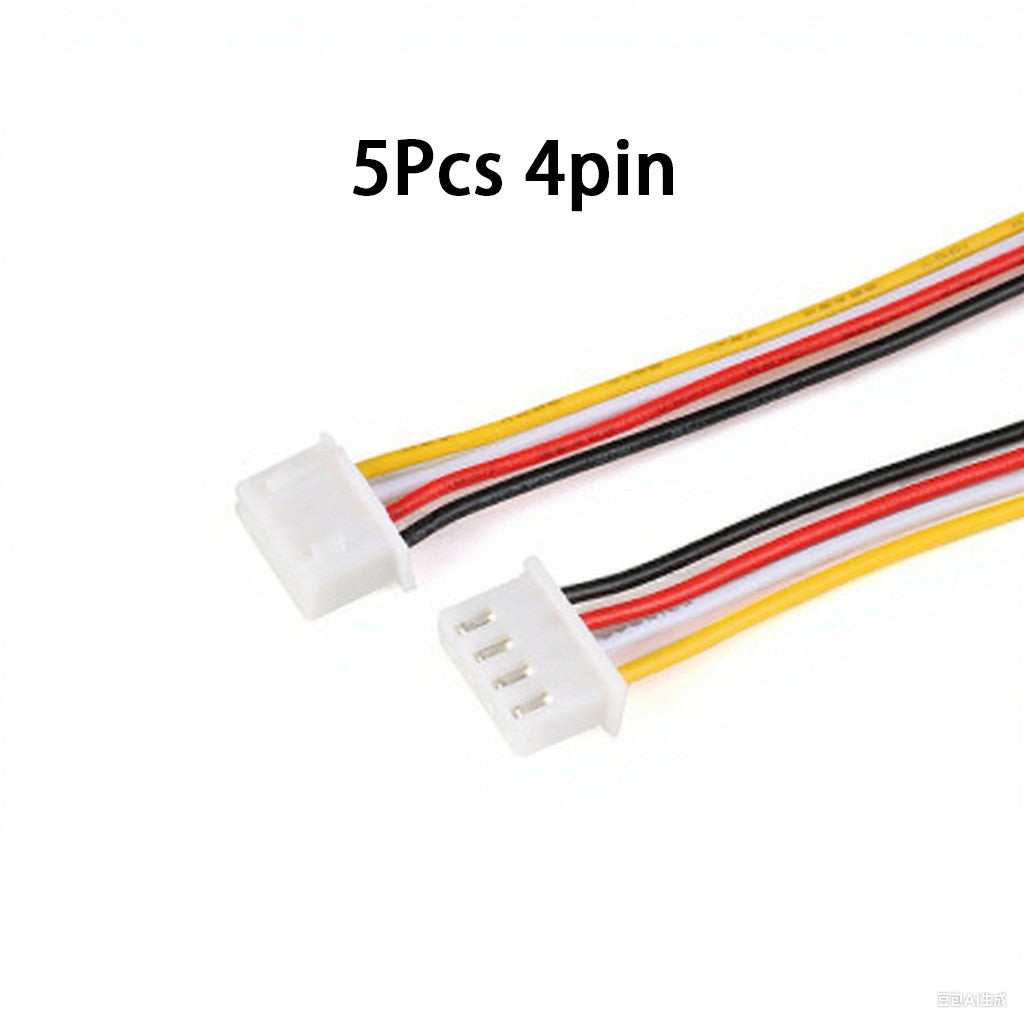 Fulabs 5pcs/lot 20cm 26AWG Lipo Balance Wire Extension Charged Cable Lead Cord for RC Lipo Battery charger 2S 3S 4S 5S 6S