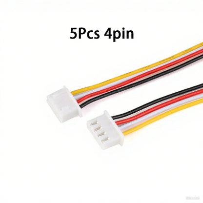 Fulabs 5pcs/lot 20cm 26AWG Lipo Balance Wire Extension Charged Cable Lead Cord for RC Lipo Battery charger 2S 3S 4S 5S 6S