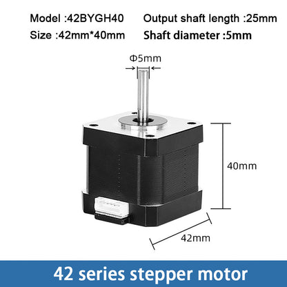Stepper Nema 17 Bipolar 42mm Motor 42*34 42*40 42*48 for 3D printing