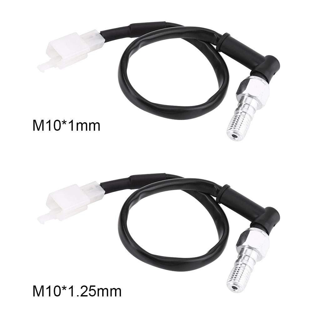 Motorcycle Hydraulic Switch Brake Tail Light Switch Universal M10×1.25mm M10×1.0mm