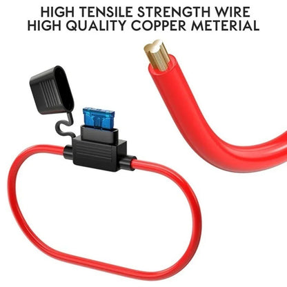 18/16/14/12/10AWG Waterproof 32V Medium Auto Fuse Holder 1A-50A